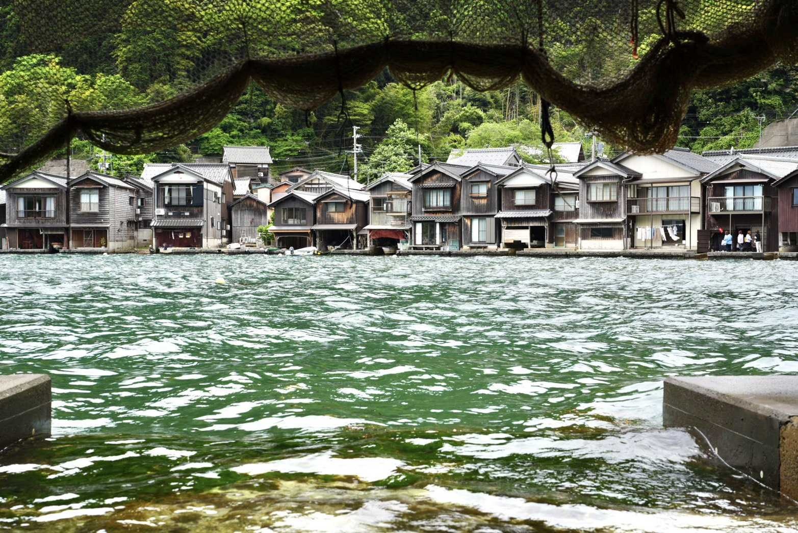 舟屋の風景